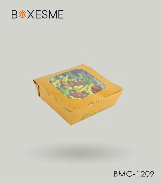Salad Packaging Boxes with Window NYC